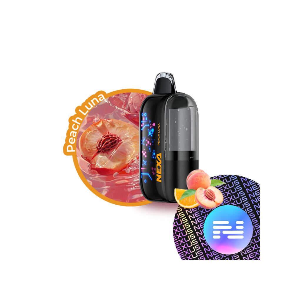 NEXA Ultra (Dispo) | (50000Puff) | (20mL) | InvisaCloud Edt. | Peach Luna