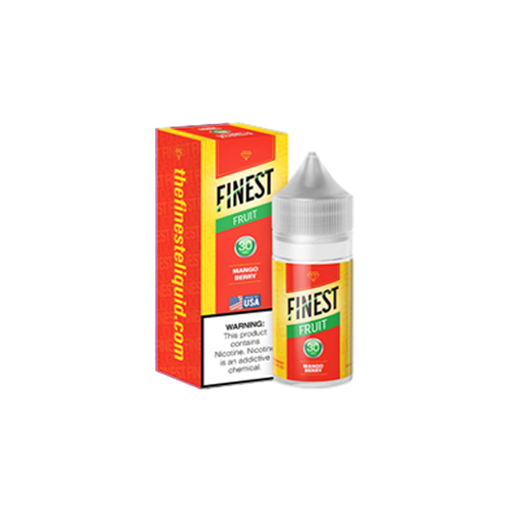 Finest Salt Series E-Liquid 30mL (Salt Nic) - Mango Berry with packaging