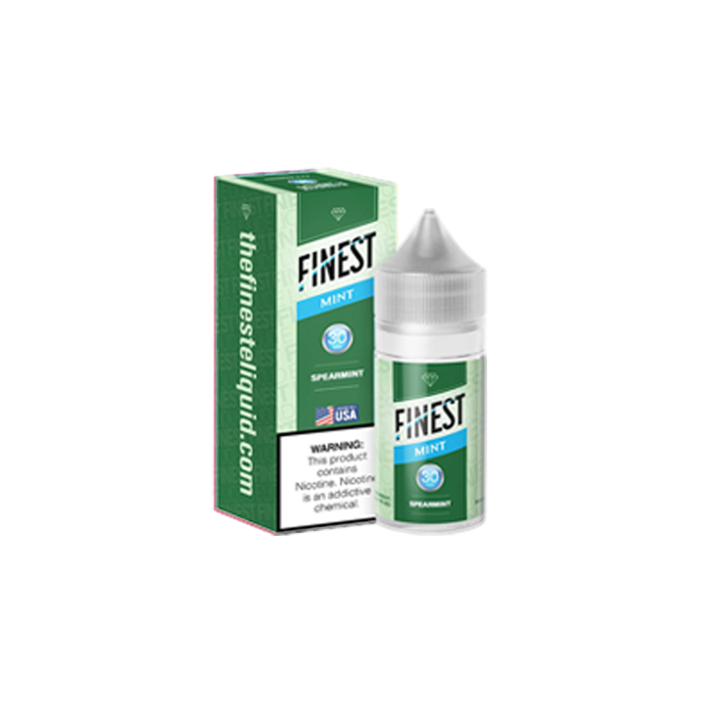 Finest Salt Series E-Liquid 30mL (Salt Nic) - Speamint with packaging
