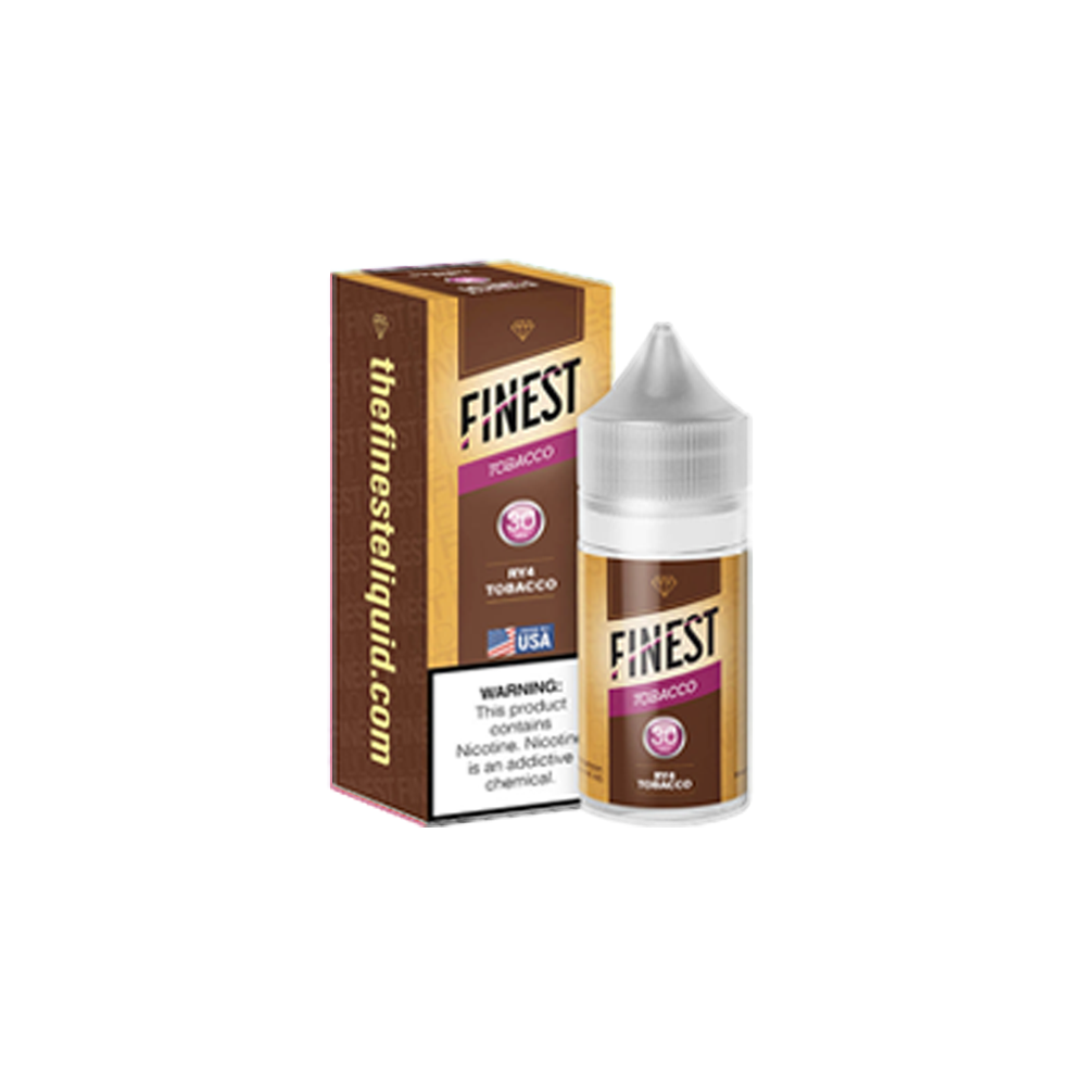 Finest Salt Series E-Liquid 30mL (Salt Nic) - RY4 Tobacco with packaging