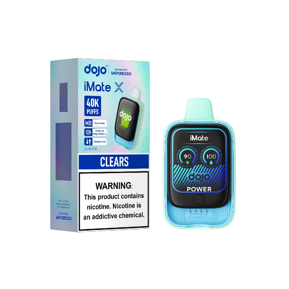iMate X 40K Disposable Kit (Dispo)(40000Puff)(20ml) - Clears with packaging