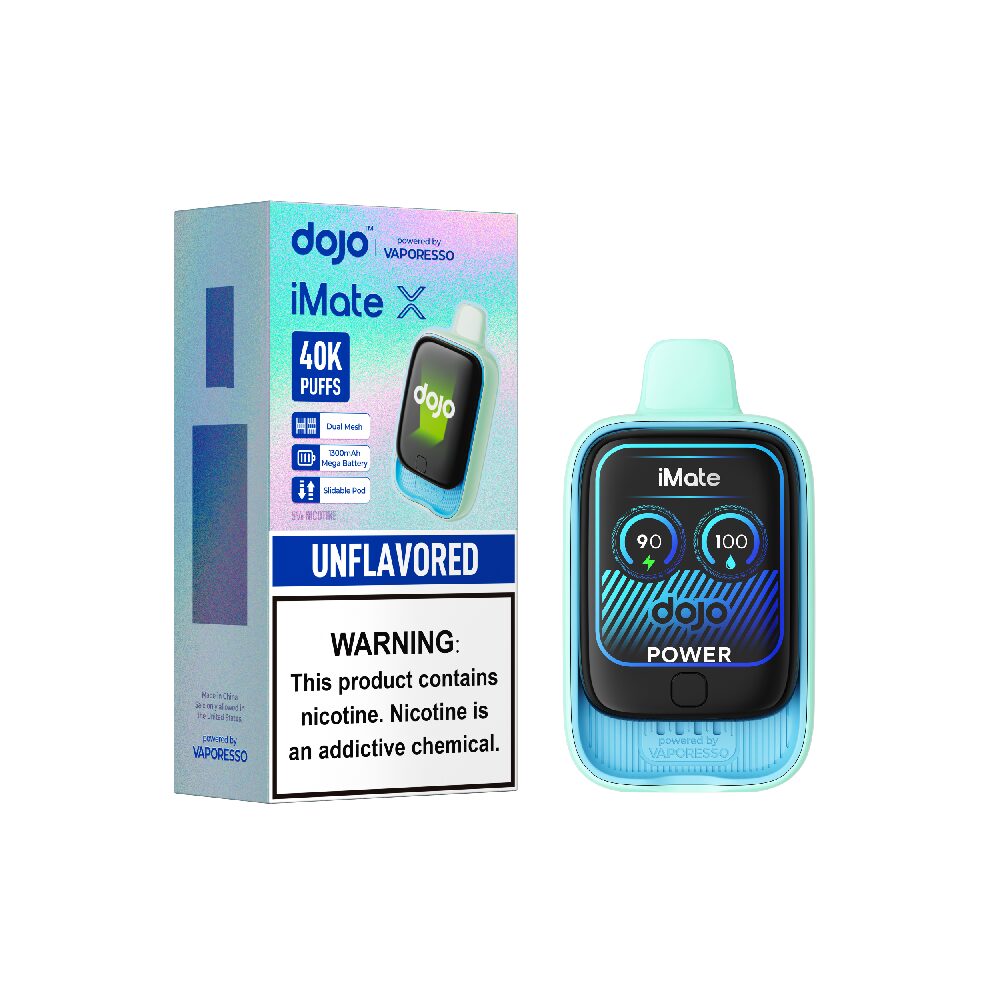 iMate X 40K Disposable Kit (Dispo)(40000Puff)(20ml) - Unflavored with packaging