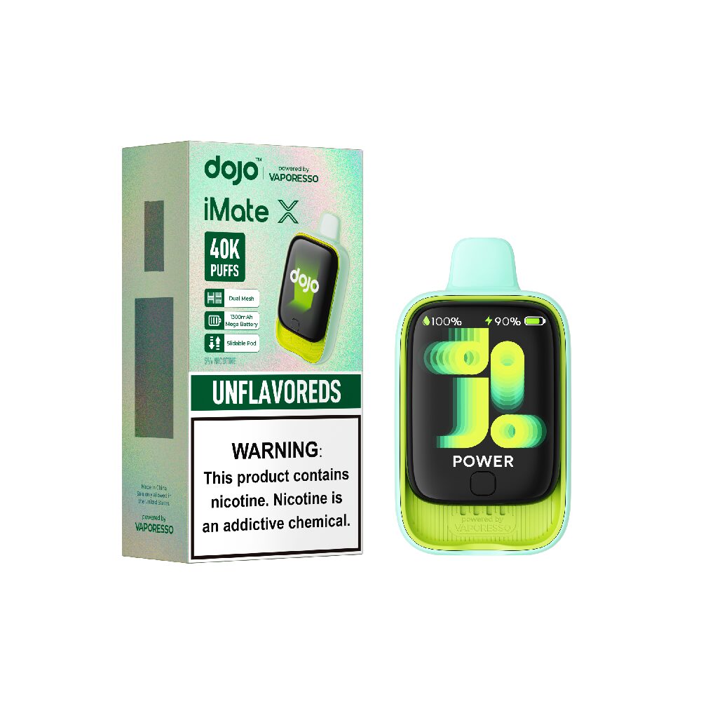 iMate X 40K Disposable Kit (Dispo)(40000Puff)(20ml) - Unflavioreds with packaging