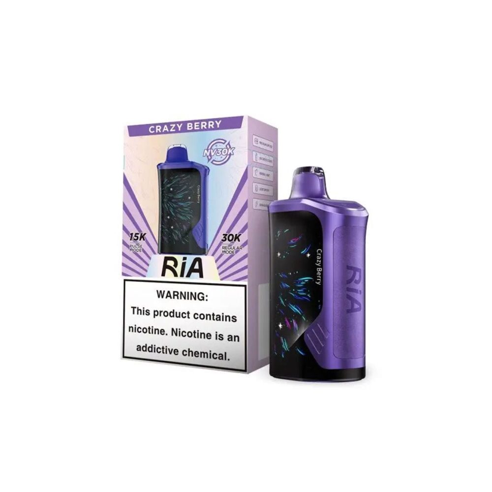 RIA NV30K (Dispo)(30000Puff)(15mL)- Crazy Berry

