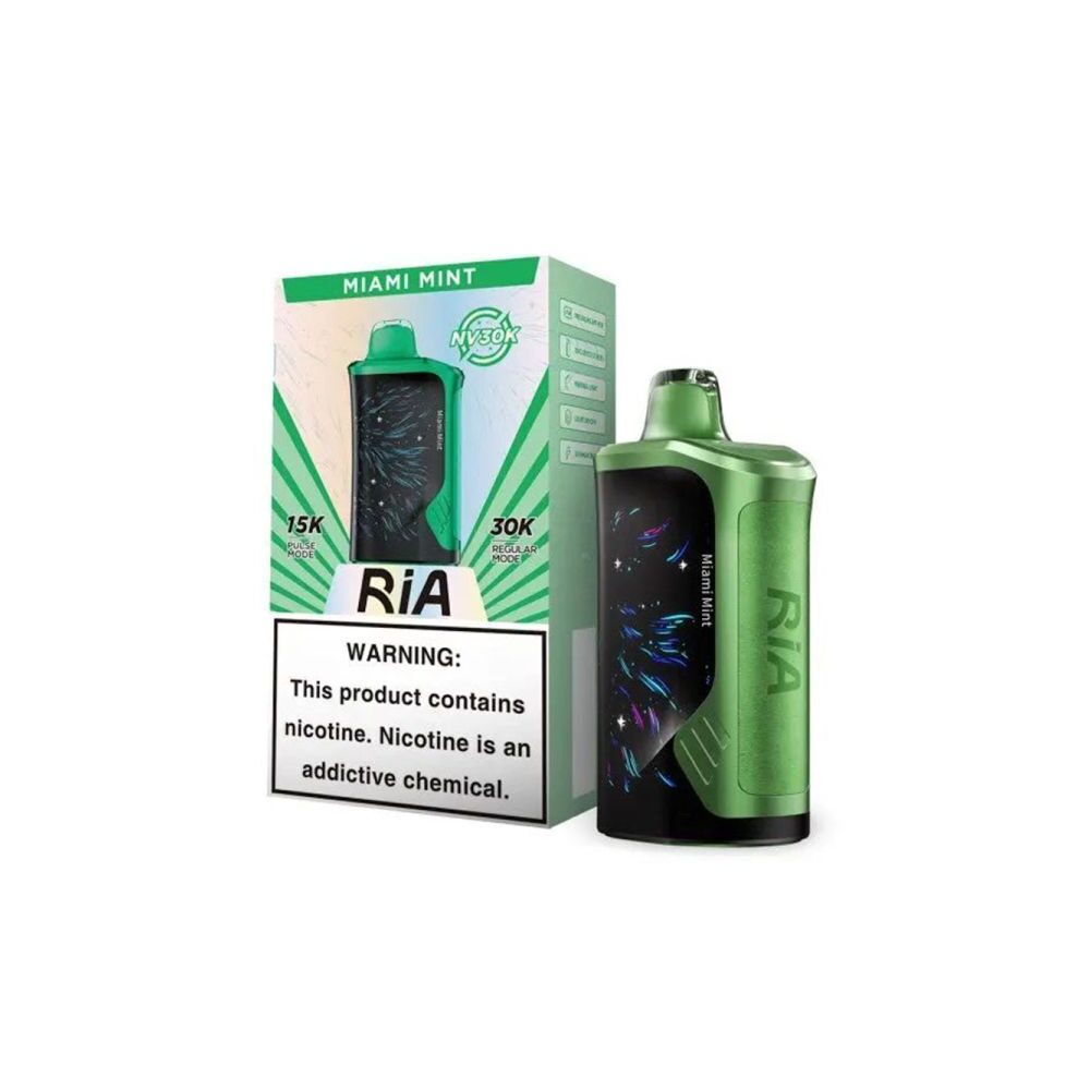 RIA NV30K (Dispo)(30000Puff)(15mL)-Miami Mint
 

