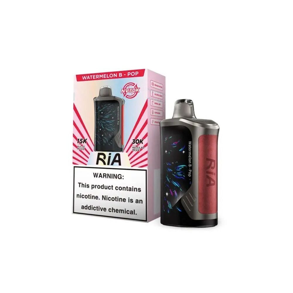 RIA NV30K – Dispo- 30000Puff- 15mL- Watermelon B-Pop

