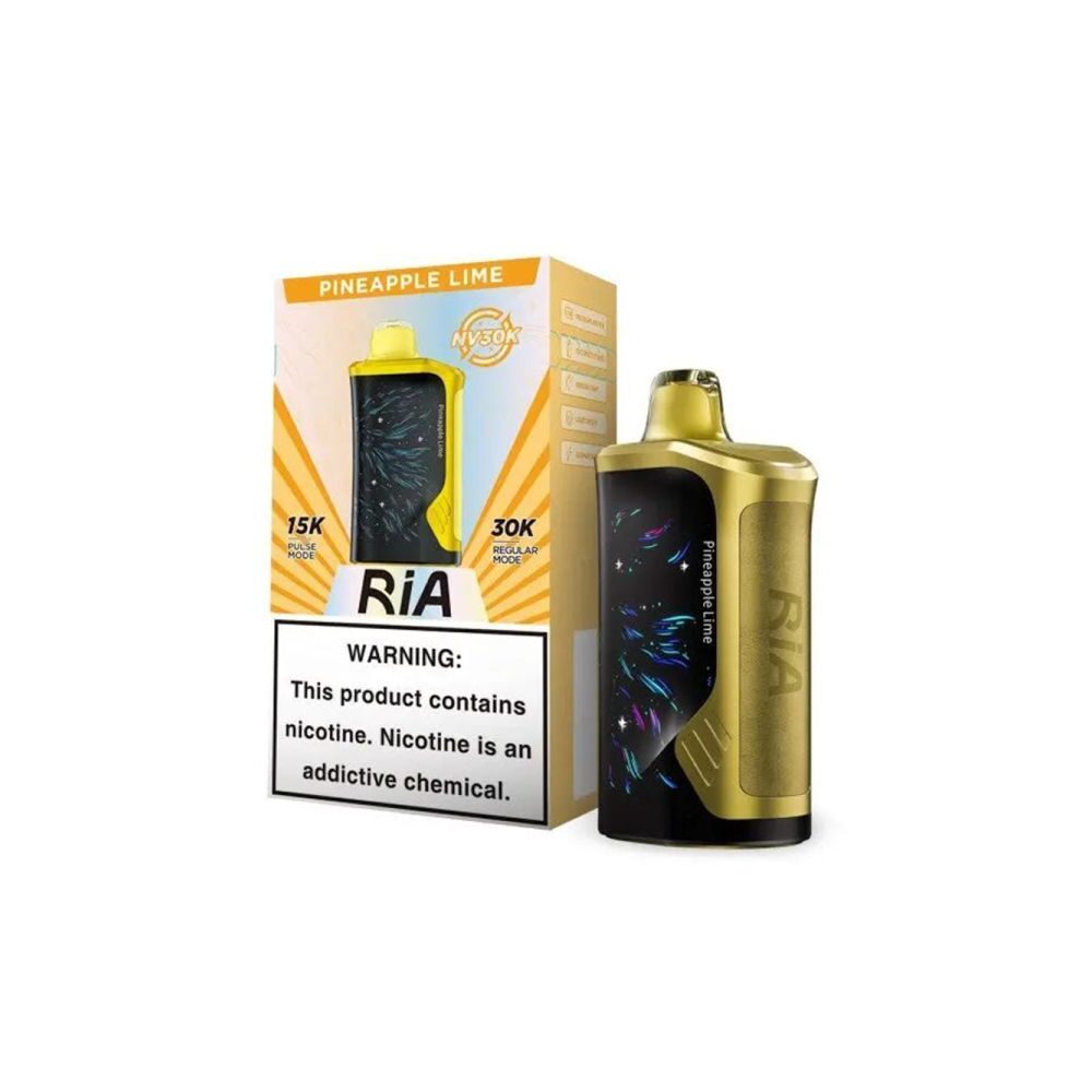 RIA NV30K – Dispo- 30000Puff- 15mL- Pineapple Lime

