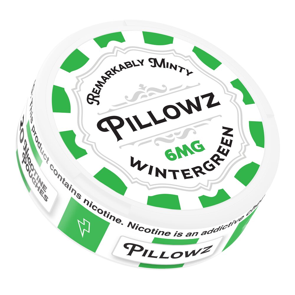 Pillowz TFN Nicotine Pouches (20ct Can)(5-Can Pack) - Wintergreen