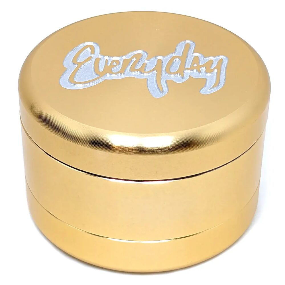 Dogg Lbs (Grinder) Everyday Blunt Grinder 55mm 3-Part - Gold