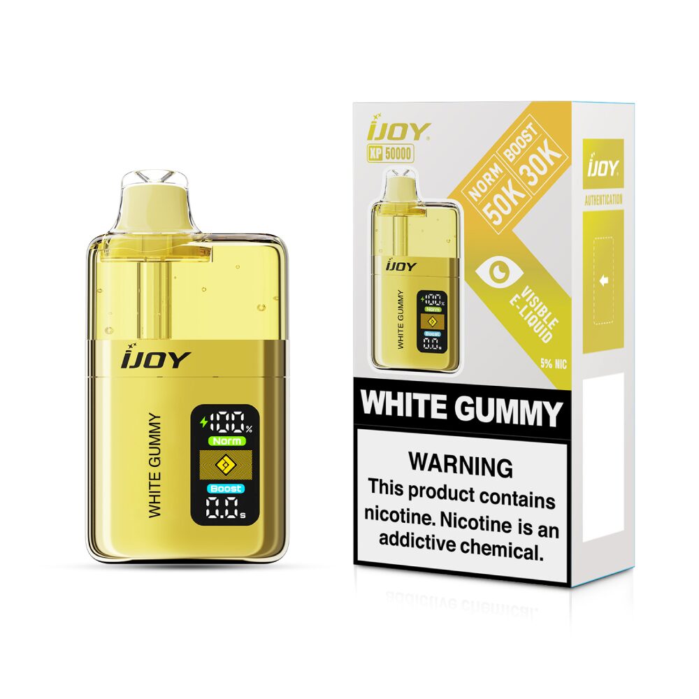 iJoy XP50000 (Dispo) (50000Puff)(20mL) - White Gummy