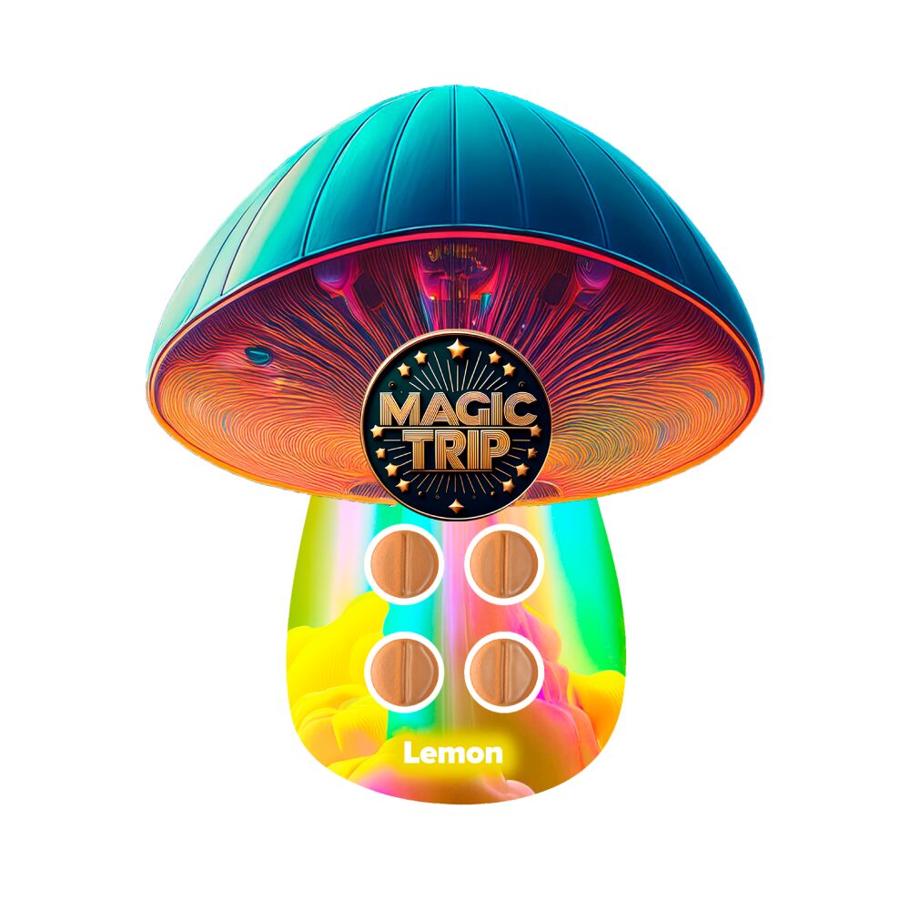 Magic Trip (Shroom)(4ct Tablet) - Lemon