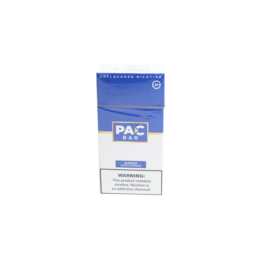 Pac Bar (Dispo)(30000Puff)(20ml) - Unflavored Naked