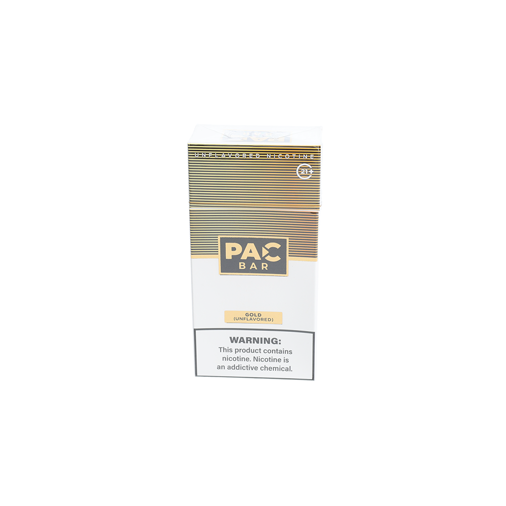 Pac Bar (Dispo)(30000Puff)(20ml) - Unflavored Gold