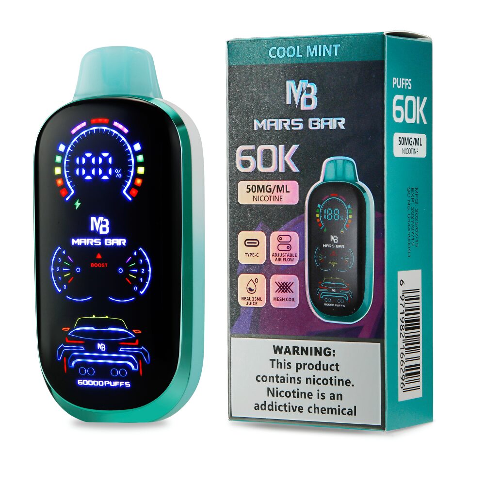 Mars Bar (Dispo)(60000Puff)(25ml) - Cool Mint