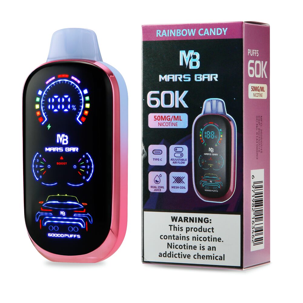 Mars Bar (Dispo)(60000Puff)(25ml) - Rainbow Candy