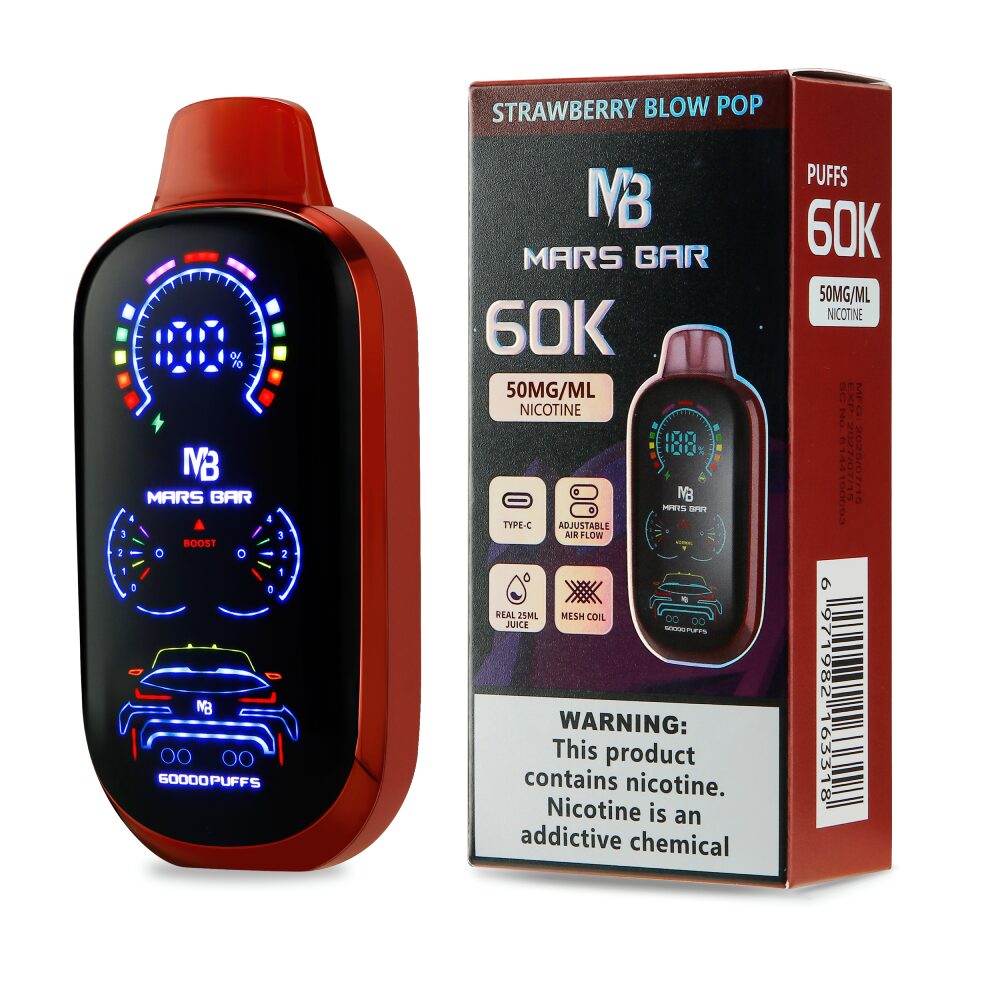 Mars Bar (Dispo)(60000Puff)(25ml) - Strawberry Blow Pop