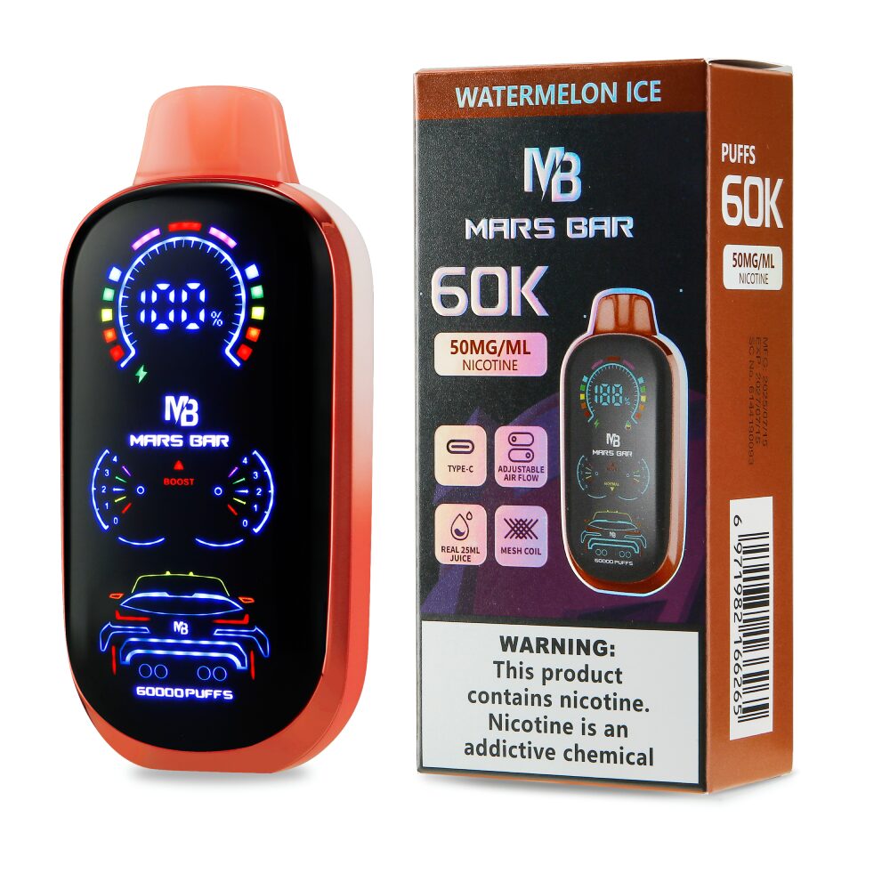 Mars Bar (Dispo)(60000Puff)(25ml) - Watermelon Ice
