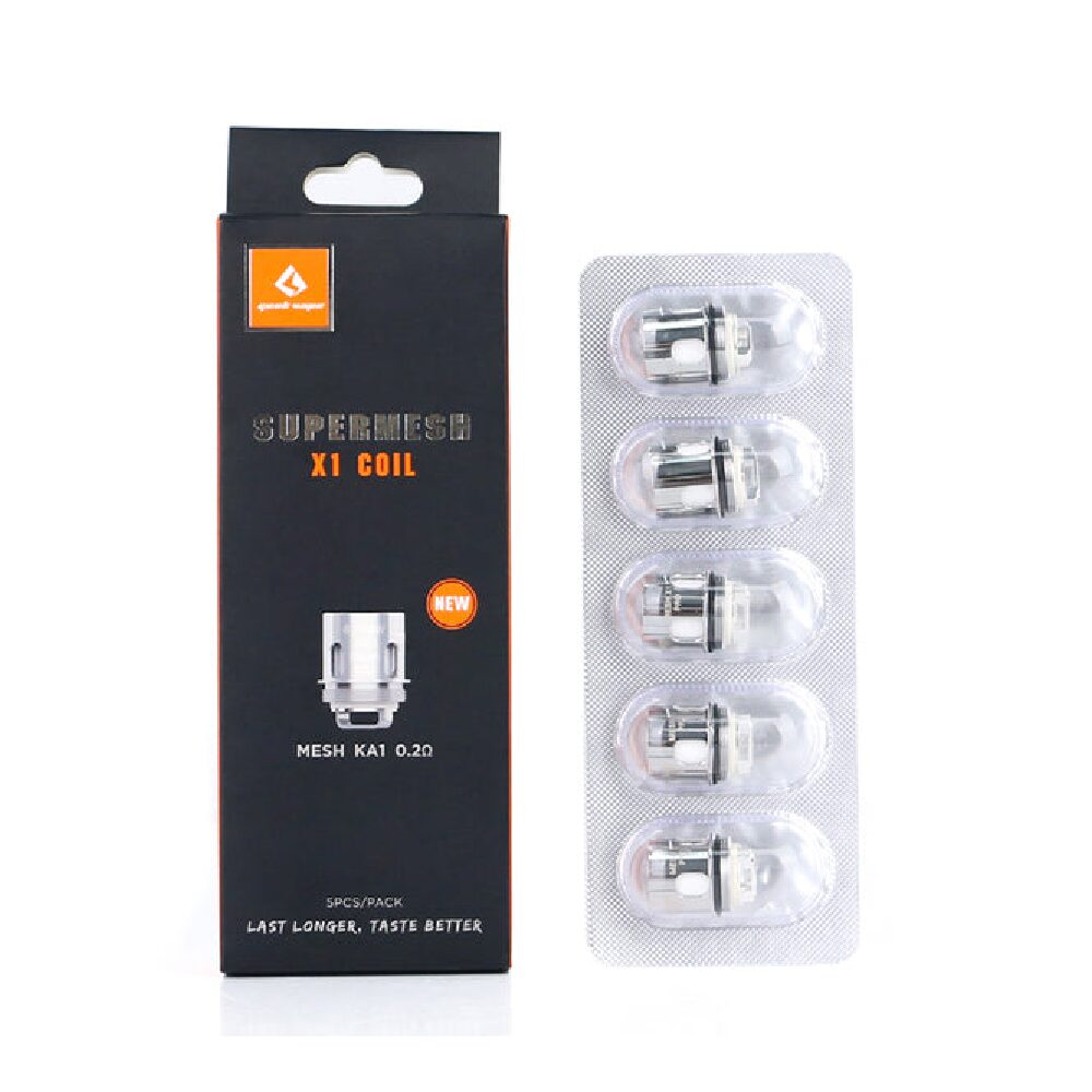 Geekvape Supermesh (Coils)(5-Pack) - X1 0.2 ohm