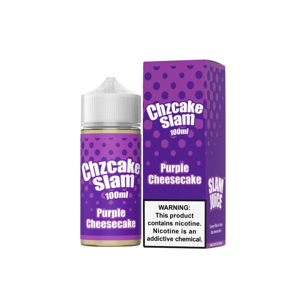 Slam Juice Series E-Liquid 100mL  Freebase- Chzcake Slam