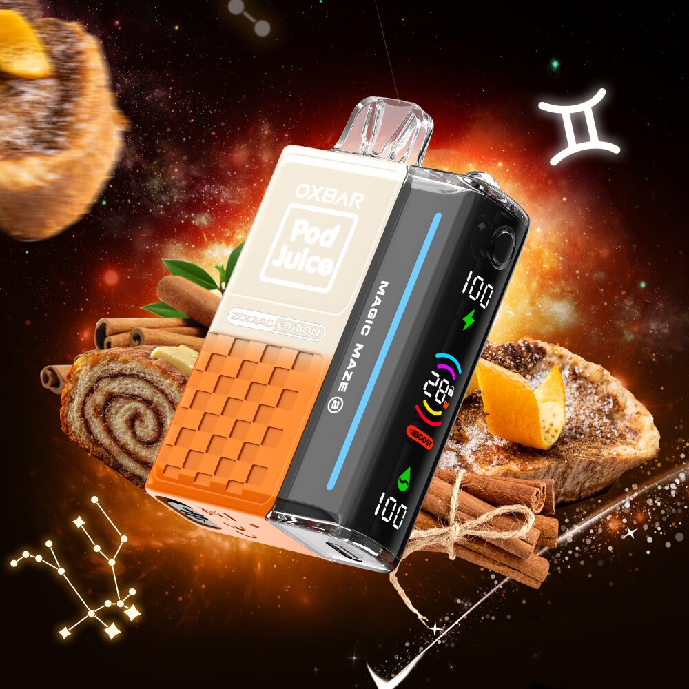 Oxbar Magic Maze 2.0 Pod Juice Disposable 30000 Puffs 13mL 50mg – MOQ 5 - French Cinna Toast