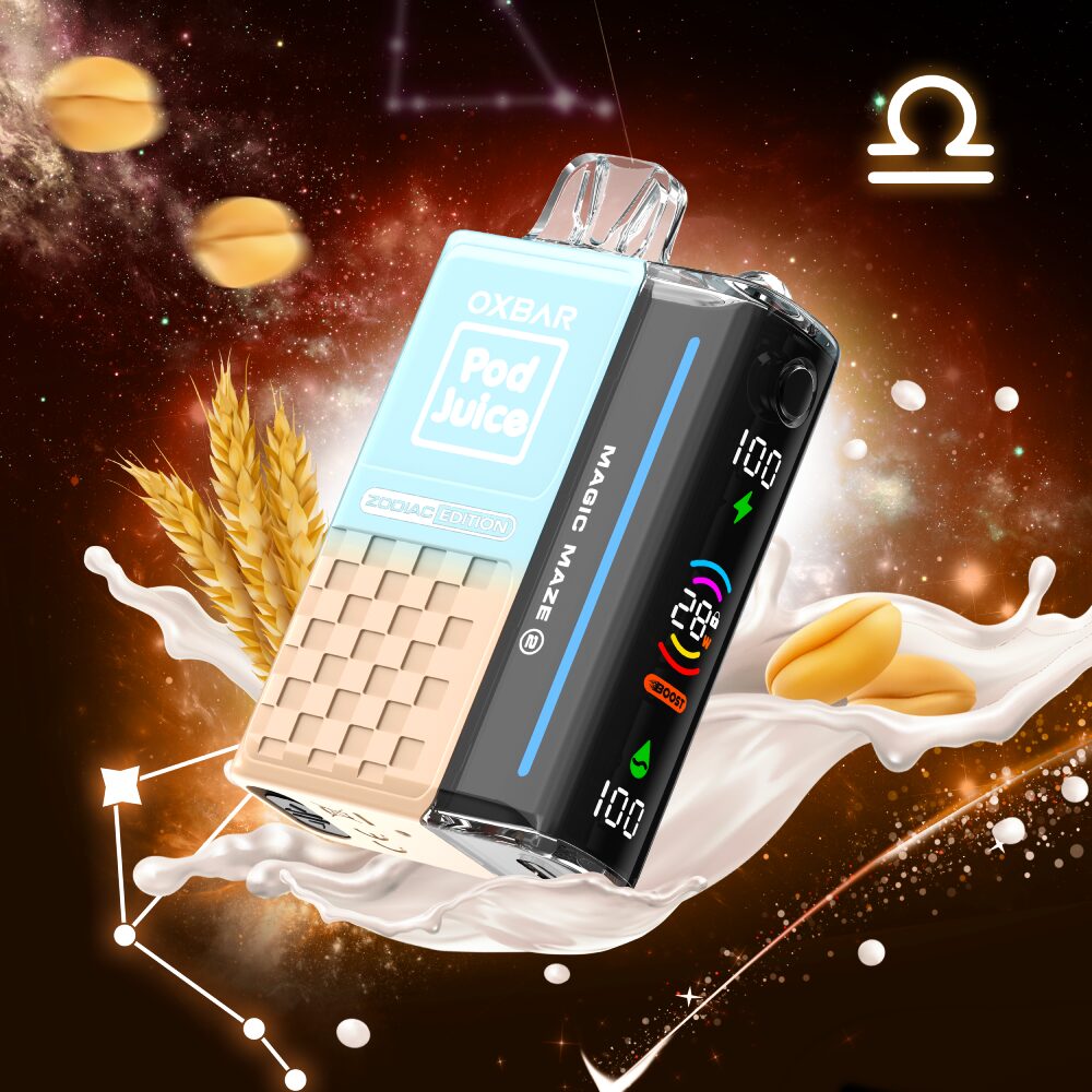 Oxbar Magic Maze 2.0 Pod Juice Disposable 30000 Puffs 13mL 50mg – MOQ 5 - Milky Cereal