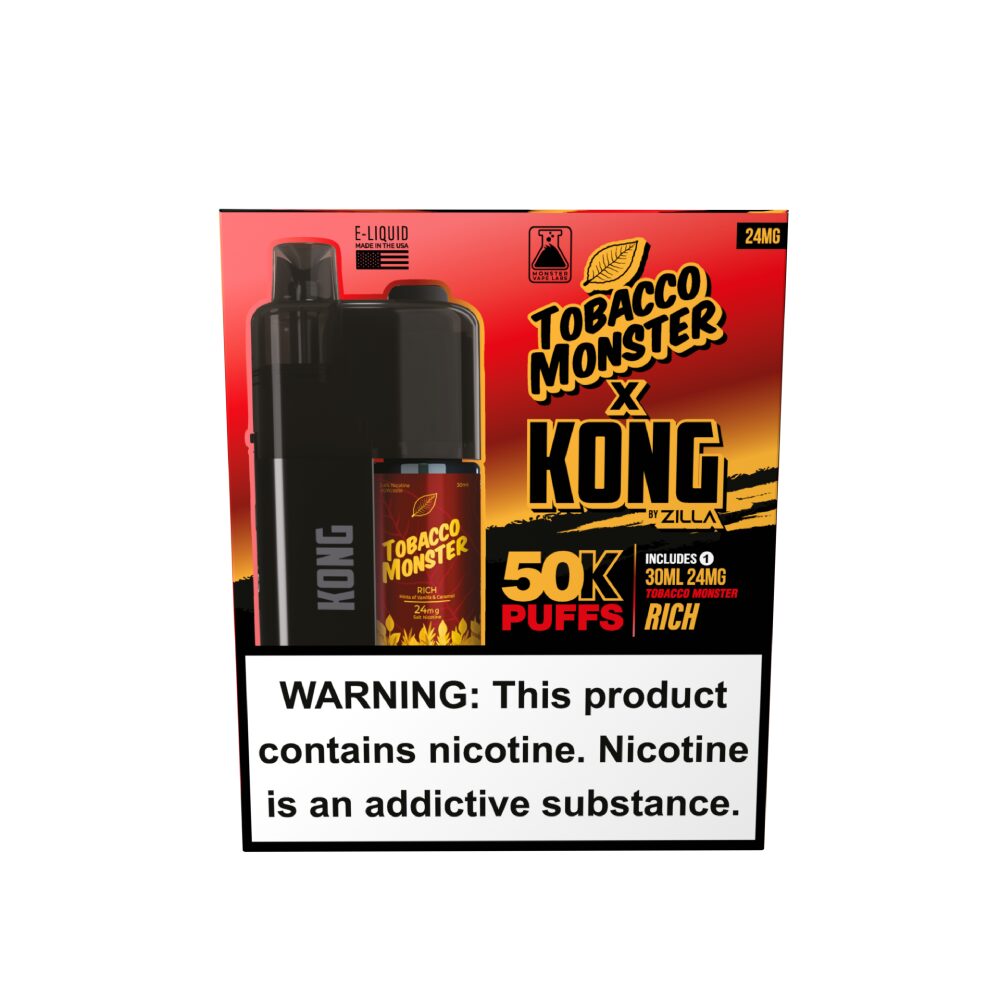 Kong by Zilla x Jam Monster (Dispo) (50000Puff)(30mL) - Rich
