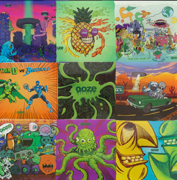 Ooze Rolling Tray – Shatter Resistant Glass