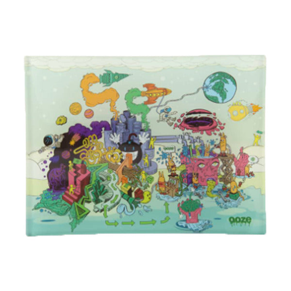 Ooze Rolling Tray – Shatter Resistant Glass