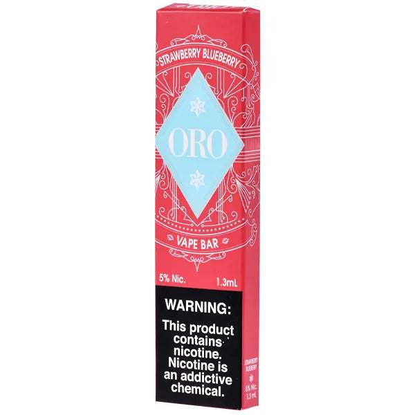 Oro Disposable 300 Puff 1.3mL 50mg | MOQ 10pc | Strawberry Blueberry with Packaging