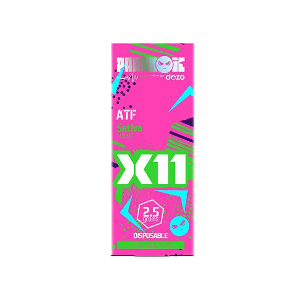 Paranoic – X11 Live Resin + Delta 11 + HHC + THCP + THCJD Disposable 2.5g | ATF Sativa with Packaging