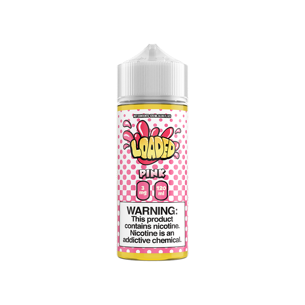 LOADED Series E-Liquid | 120mL | 3mg | Freebase | Pink