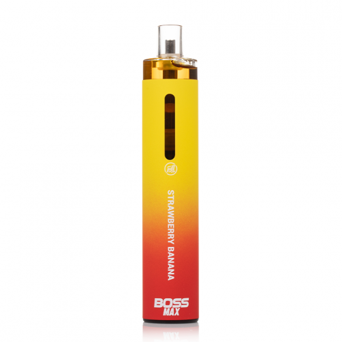 Puff Labs BOSS MAX Disposable 3300 Puffs 8mL 50mg | MOQ 10 | Strawberry Banana
