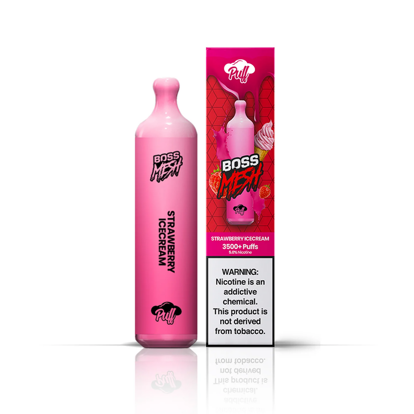 Puff Labs Puff Boss Mesh Disposable | 3500 Puffs | 8mL