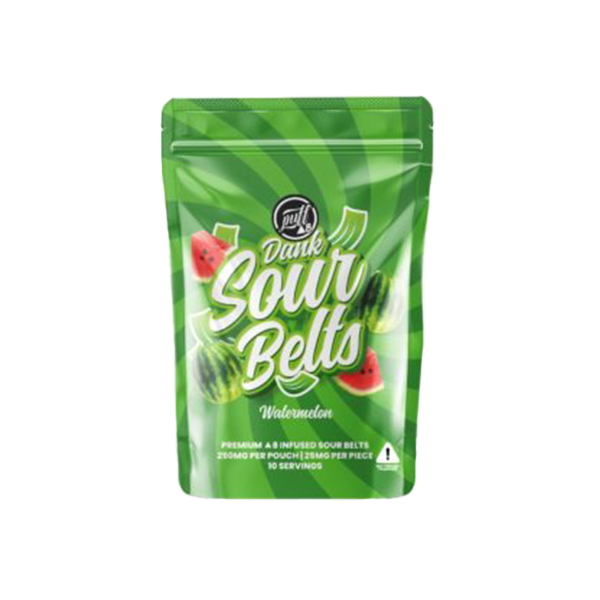 Puff Xtrax Delta-8 Dank Sour Belts | 250mg