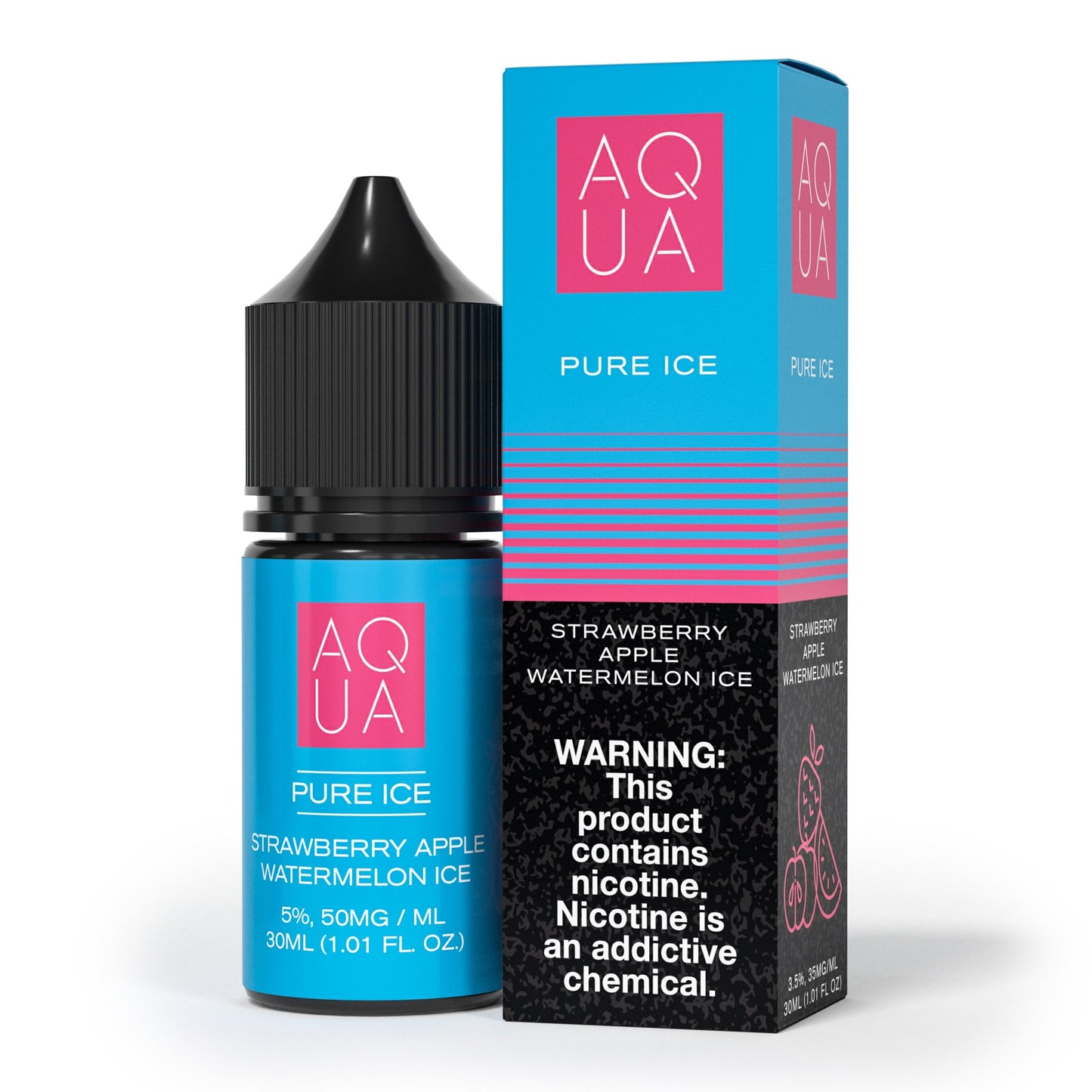 Aqua (LIQ Salt) | 30mL | 50mg | Pure Menthol with packaging 