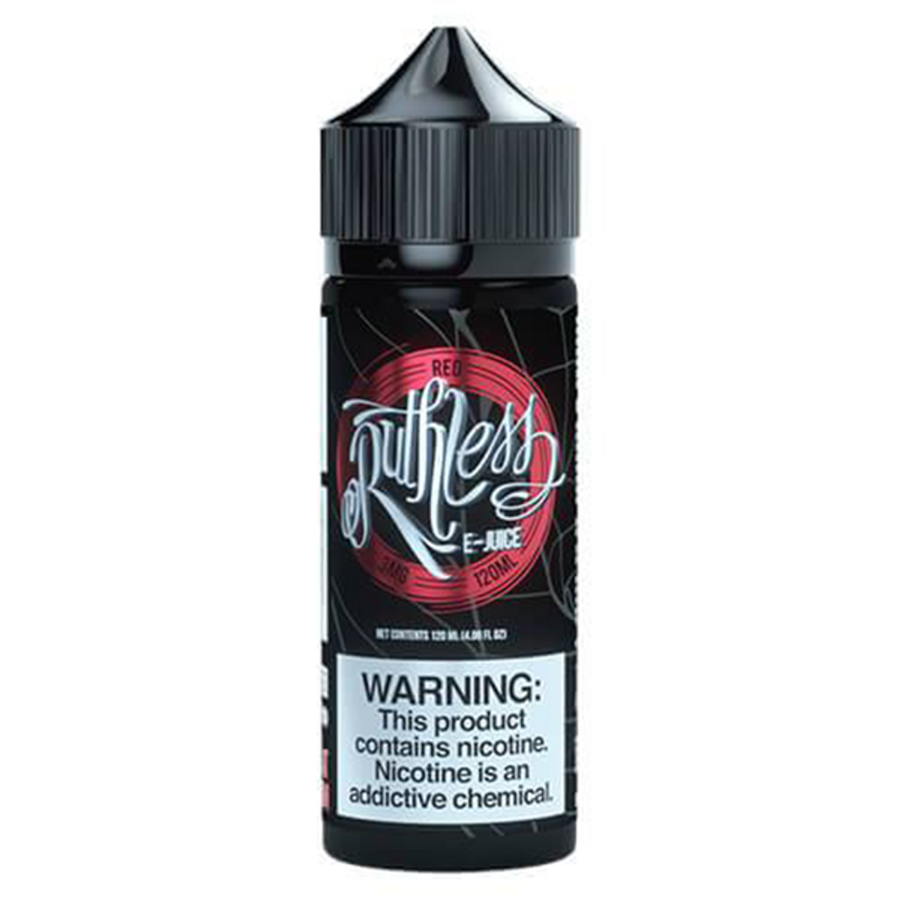 Ruthless Series E-Liquid | 120mL | 3mg | Freebase | RED