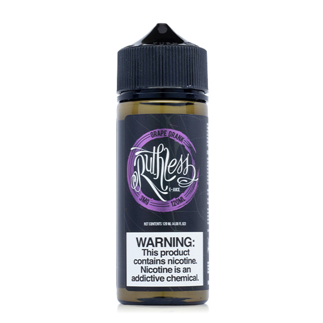 Ruthless Series E-Liquid | 120mL | 3mg | Freebase | Grape Drank 