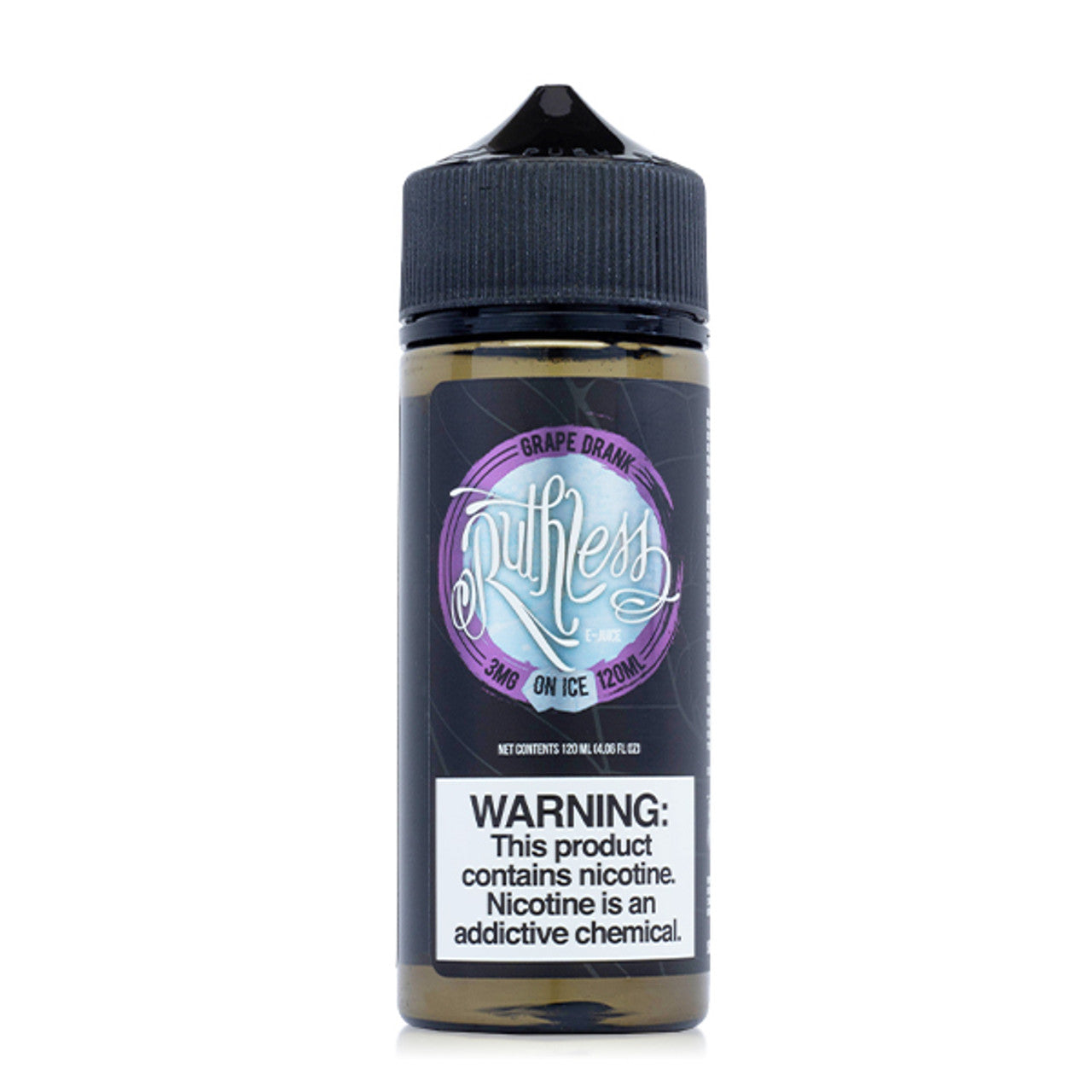 Ruthless Series E-Liquid | 120mL | 3mg | Freebase | Grape Drank On Ice