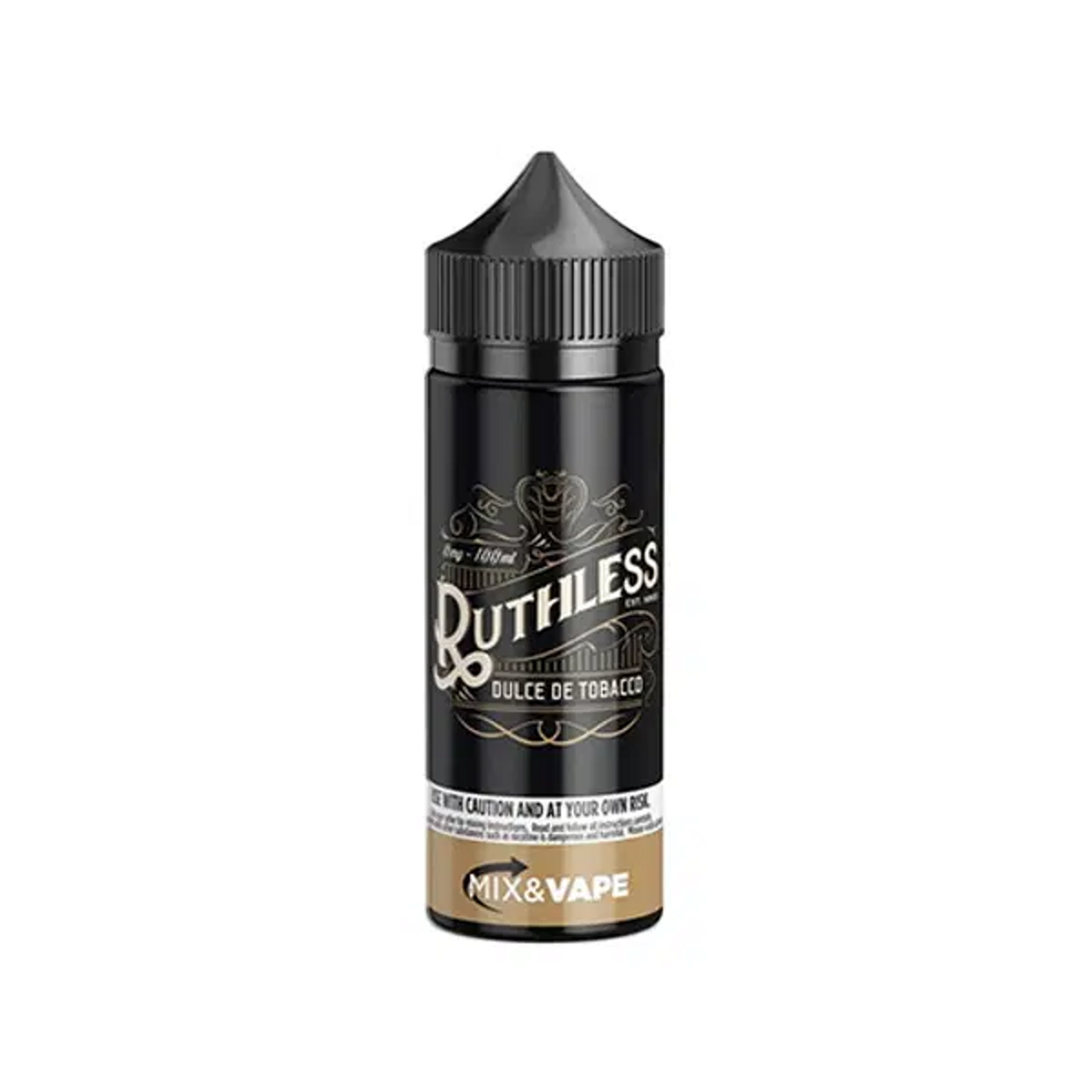 Ruthless Series E-Liquid | 120mL | 3mg | Freebase | Dulce De Tobacco
