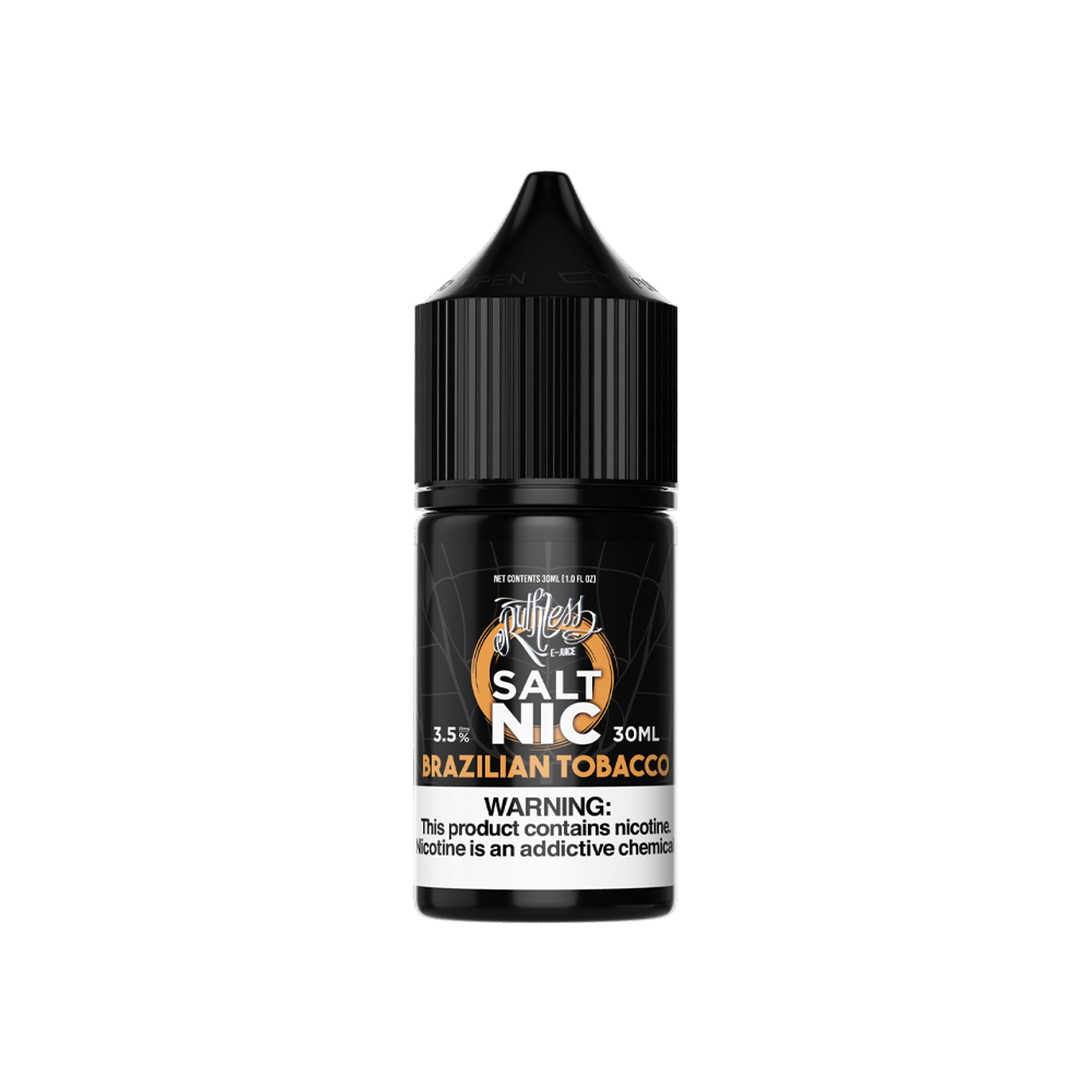 Ruthless Salt Series E-Liquid | 30mL |(Salt Nic) | Brazilian Tobacco (Tobacco Series)