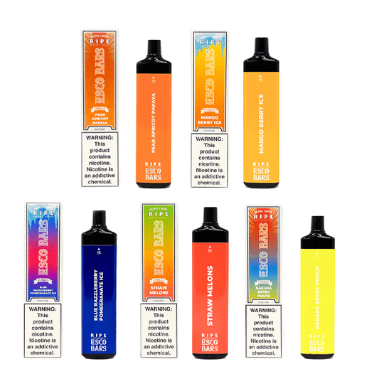 Esco Bars Savage Disposable 5000 puffs 12mL 50mg | MOQ 10 | Group Photo with Packaging