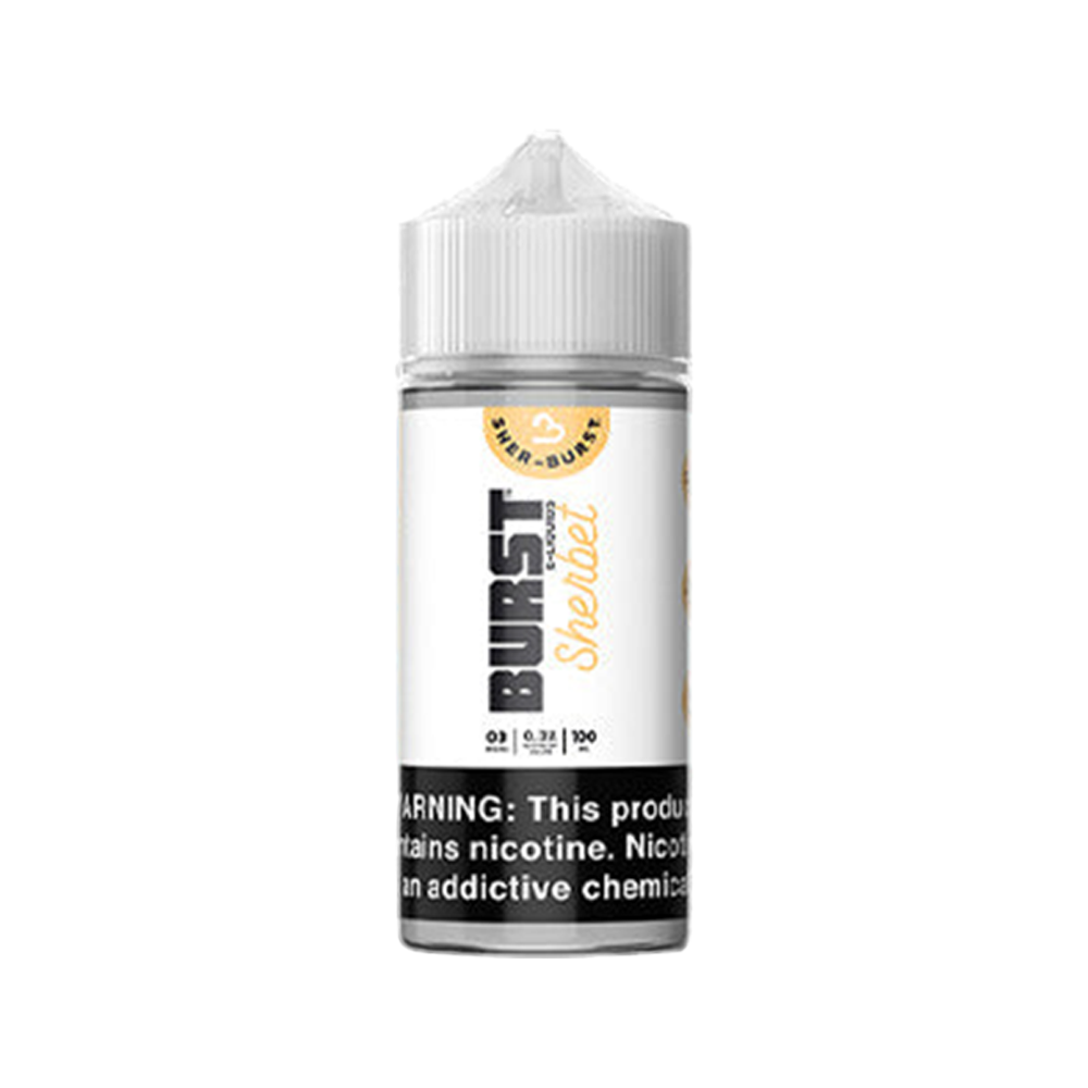 Burst Series E-Liquid | 100mL | 3mg | Freebase | Sherbet