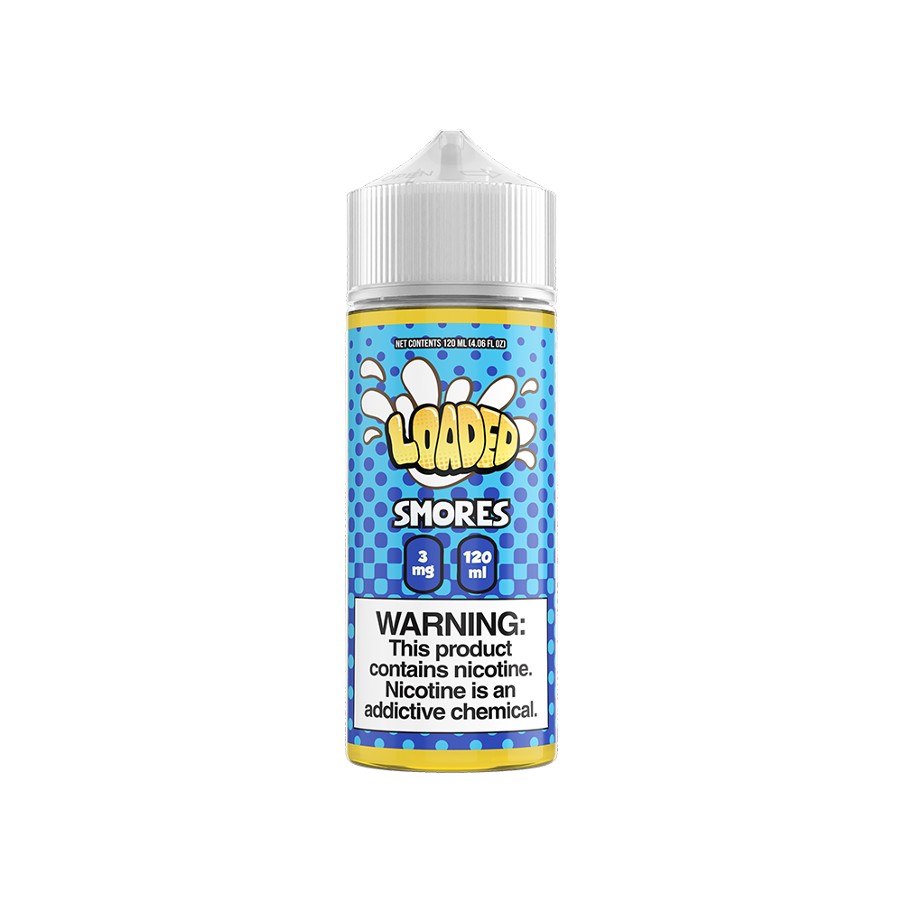 LOADED Series E-Liquid | 120mL | 3mg | Freebase | Smores
