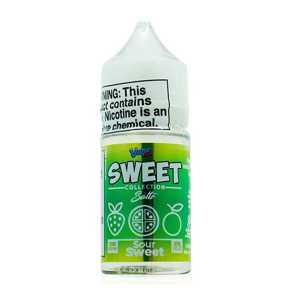 Vape 100 Sweet Salt Series E-Liquid 30mL (Salt Nic) | Sour Sweet