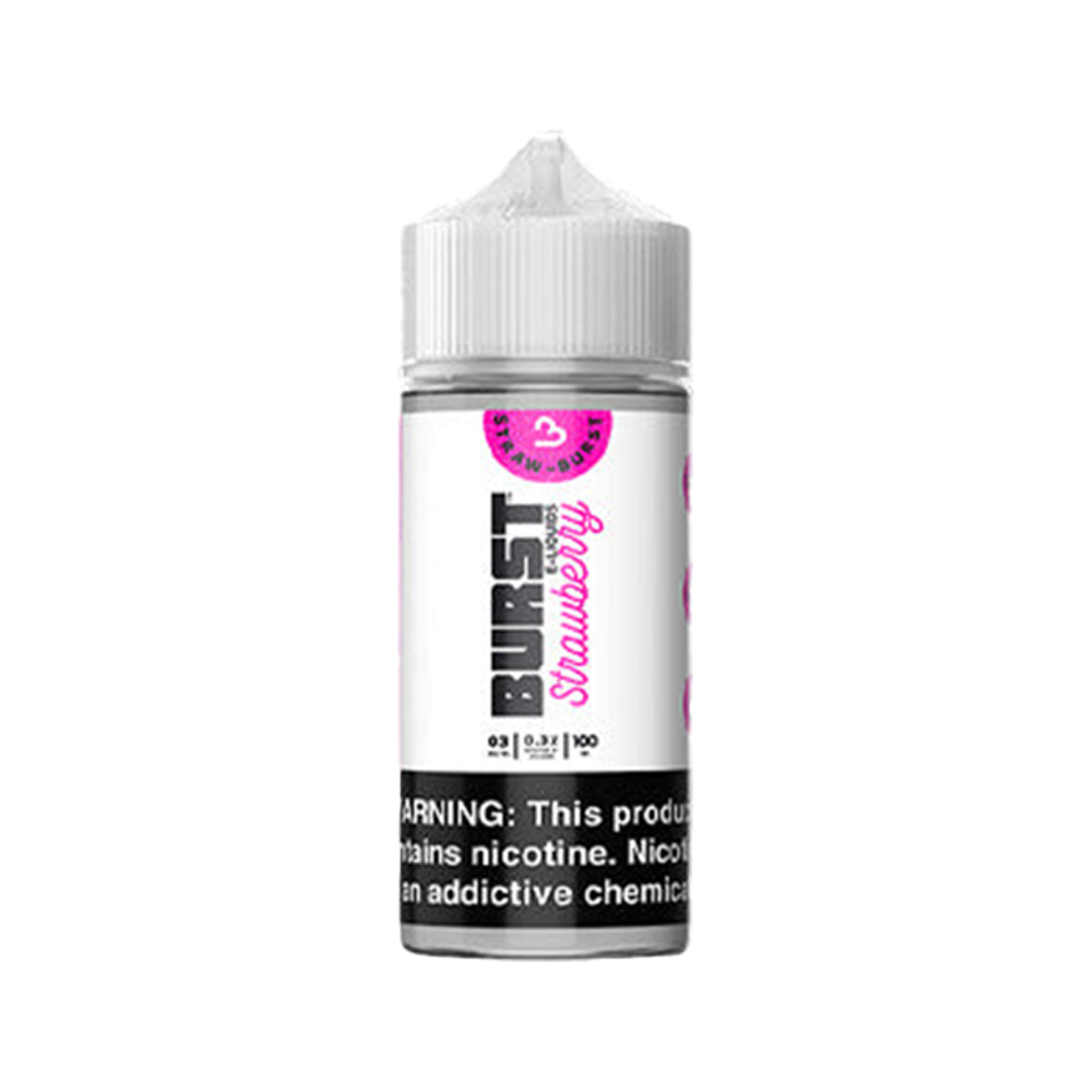 Burst Series E-Liquid | 100mL | 3mg | Freebase | Strawberry