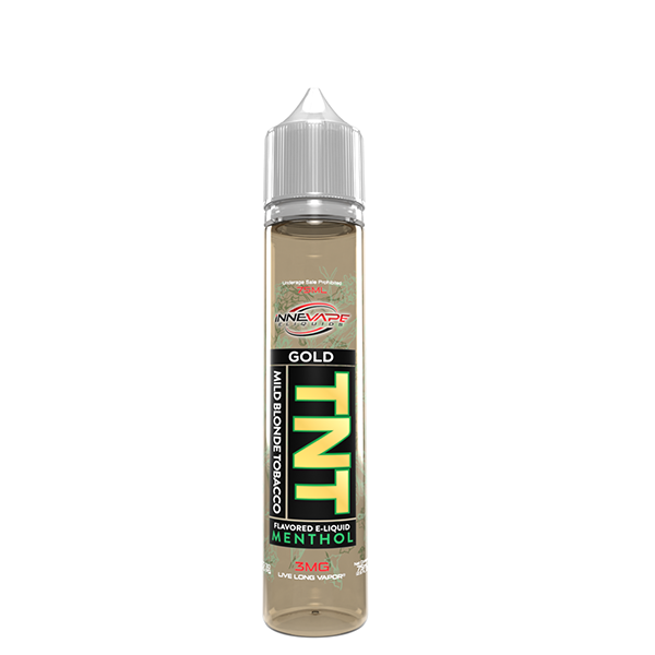 Innevape TNT Series E-Liquid 75mL (Freebase) TNT Gold Menthol