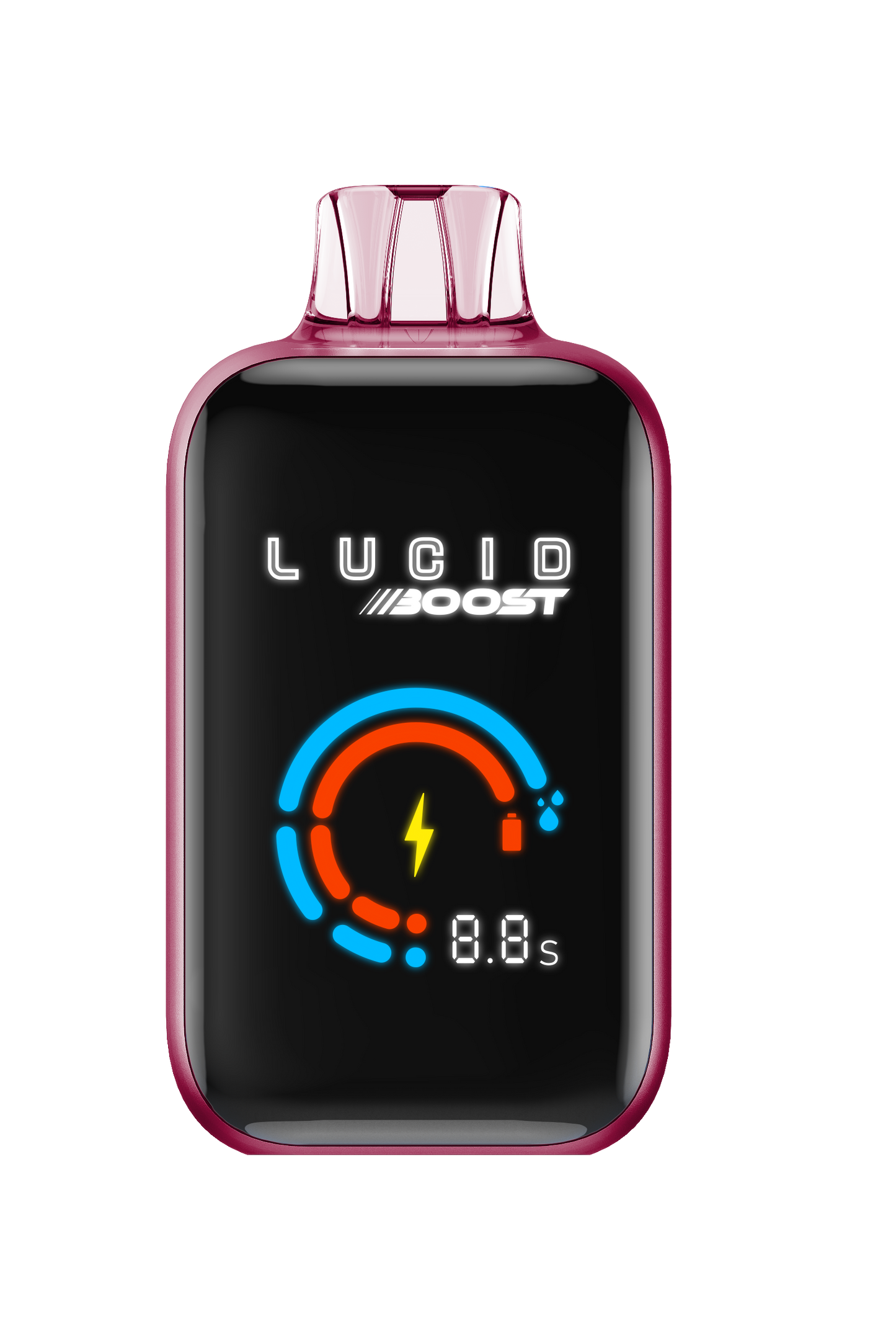 Lucid Boost Disposable | 20123 Puff | 18mL | 50mg | MOQ 5 | Pomegranate Razz