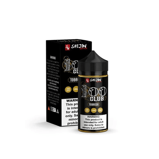 100 Club Series E-Liquid | 100mL | Freebase | Tobacco  with Packaging 