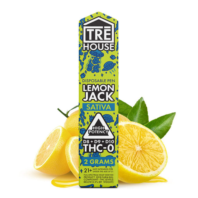 Tre House – D8 + D9 + D10 + THC-O Disposable | 2-Gram
