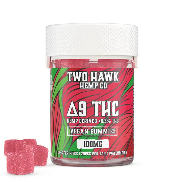 Two Hawk Hemp – D9 Gummies | 100mg